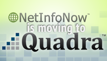 NetInfoNow is moving to Quadra!