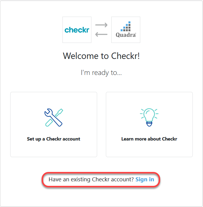 Check R Embeds Migration for Existing Checkr Clients · Quadra Support